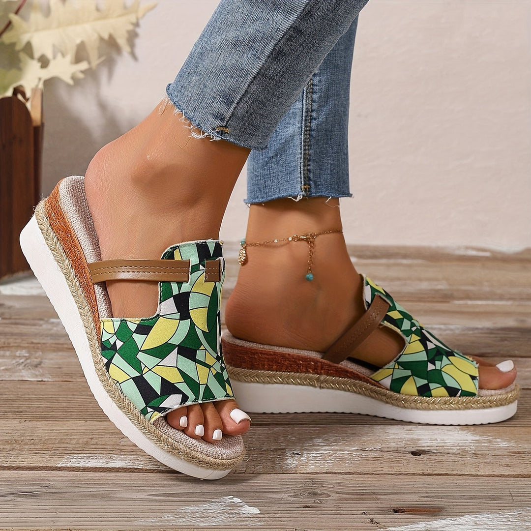 Hadley | Platform Slide Sandals