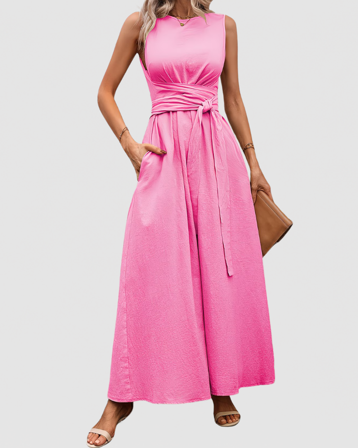 Clara | Elegant Sleeveless Maxi Dress