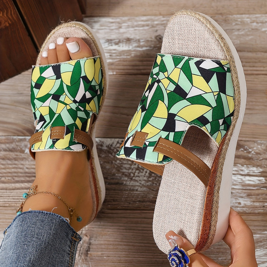 Hadley | Platform Slide Sandals