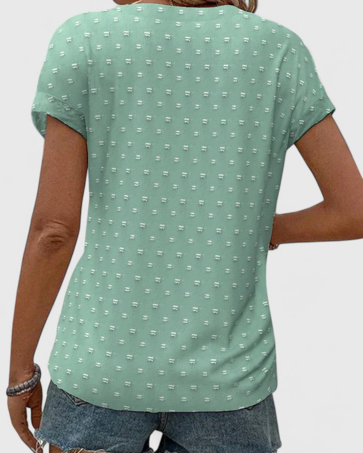 June | Comfortable V-Neck Shirt