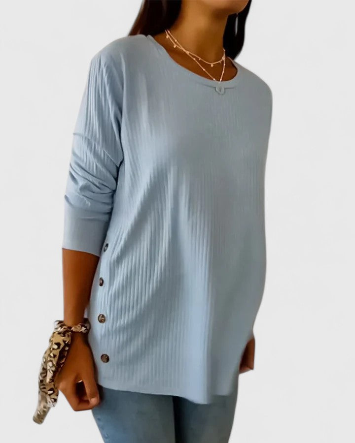 June | Elegant Crew Top