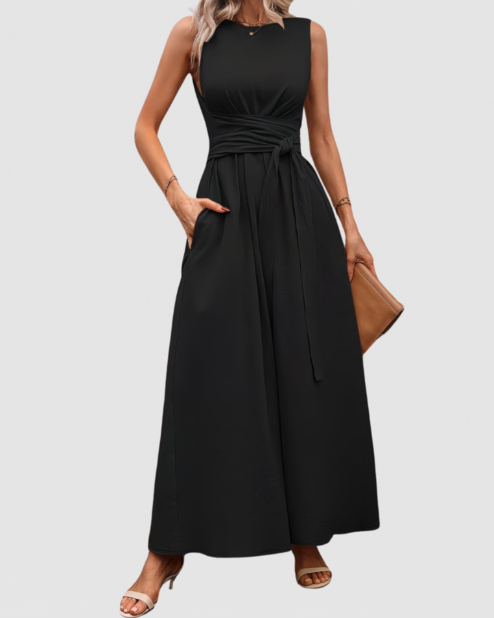 Clara | Elegant Sleeveless Maxi Dress