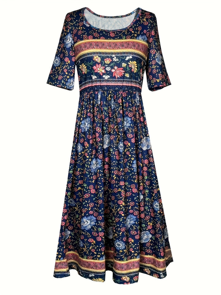 Evelyn | Elegant Bohemian Maxi Dress