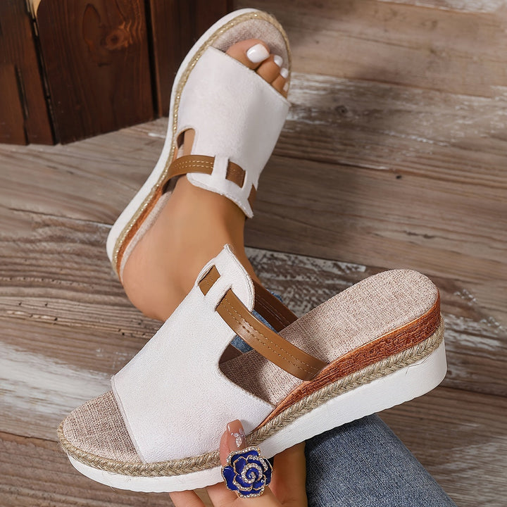 Hadley | Platform Slide Sandals