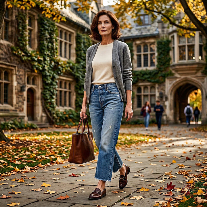 Danice | Cropped Straight Leg Jeans