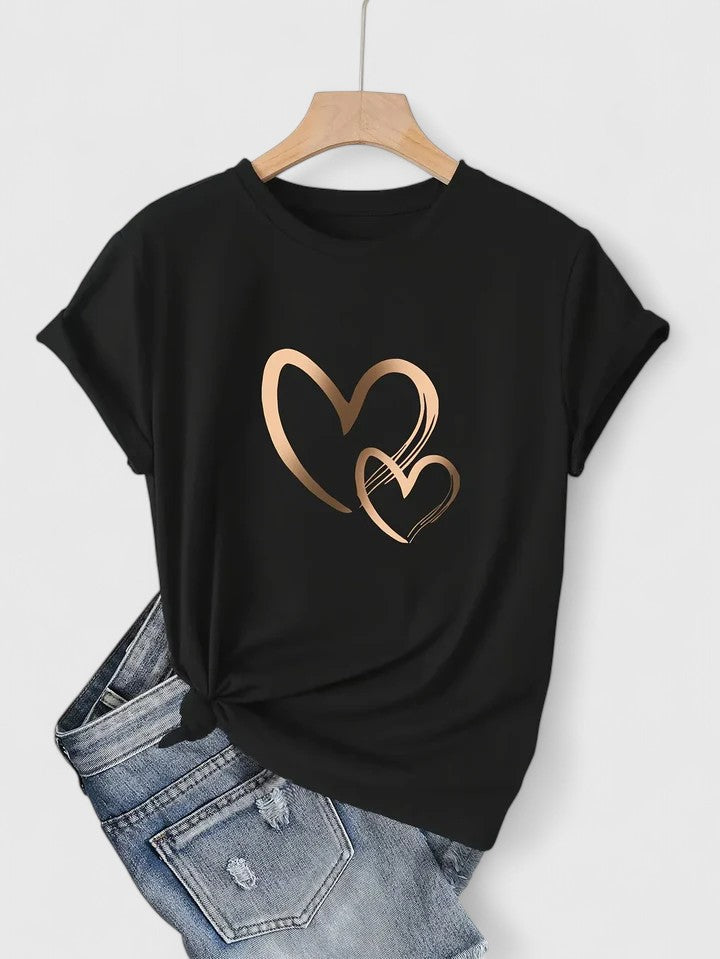 June | Comfortable Short Sleeve T-Shirt