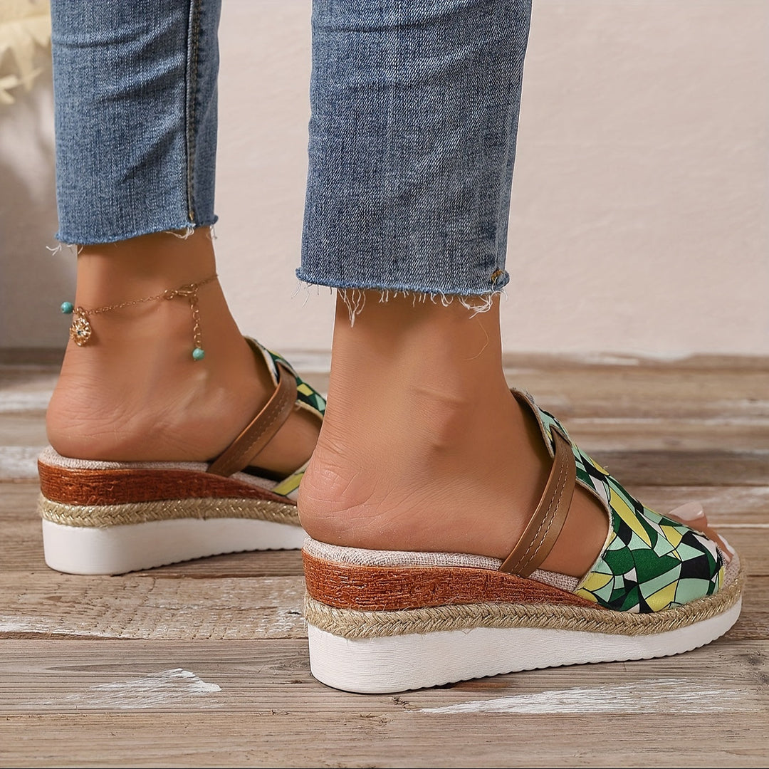 Hadley | Platform Slide Sandals