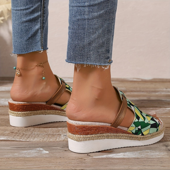 Hadley | Platform Slide Sandals