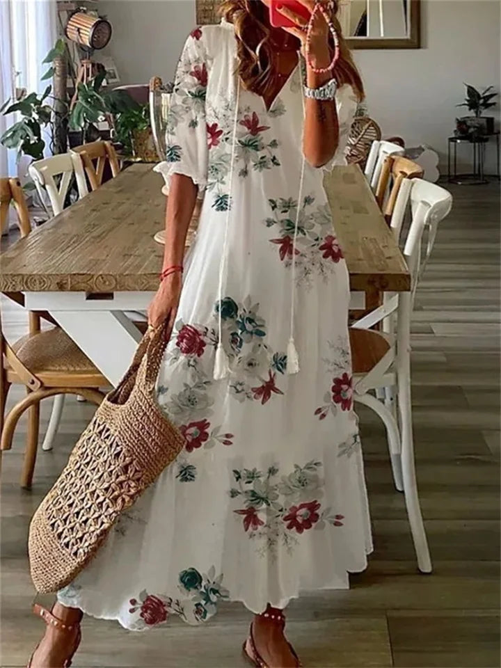 Bergmann-Mode – Maxi-Sommerkleid