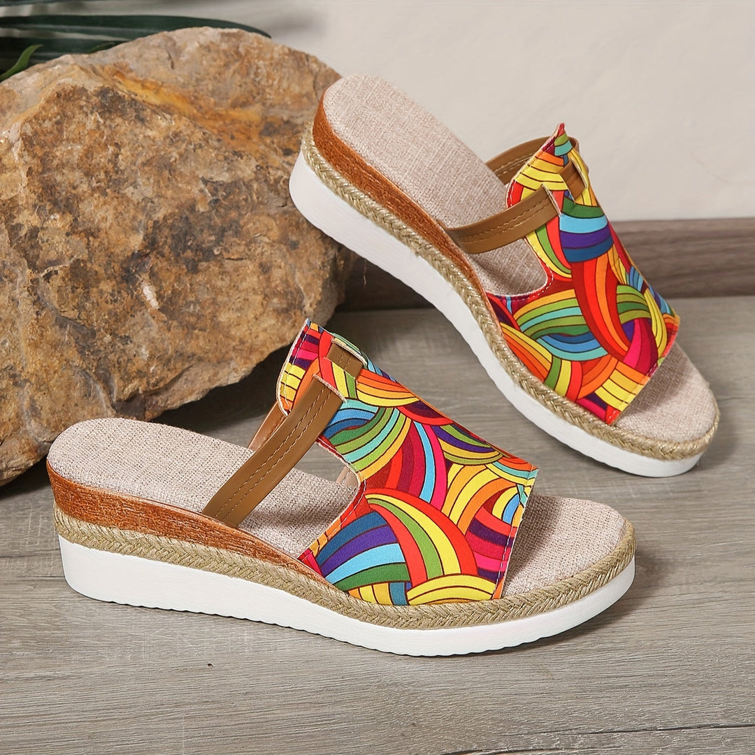 Hadley | Platform Slide Sandals