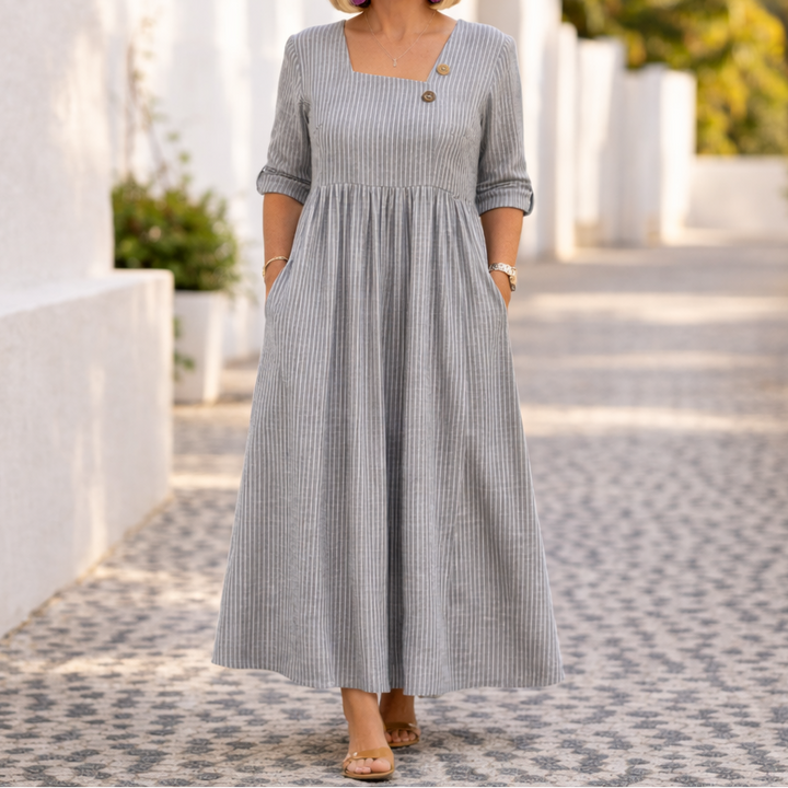 Cleomarie | Elegant Midi Dress