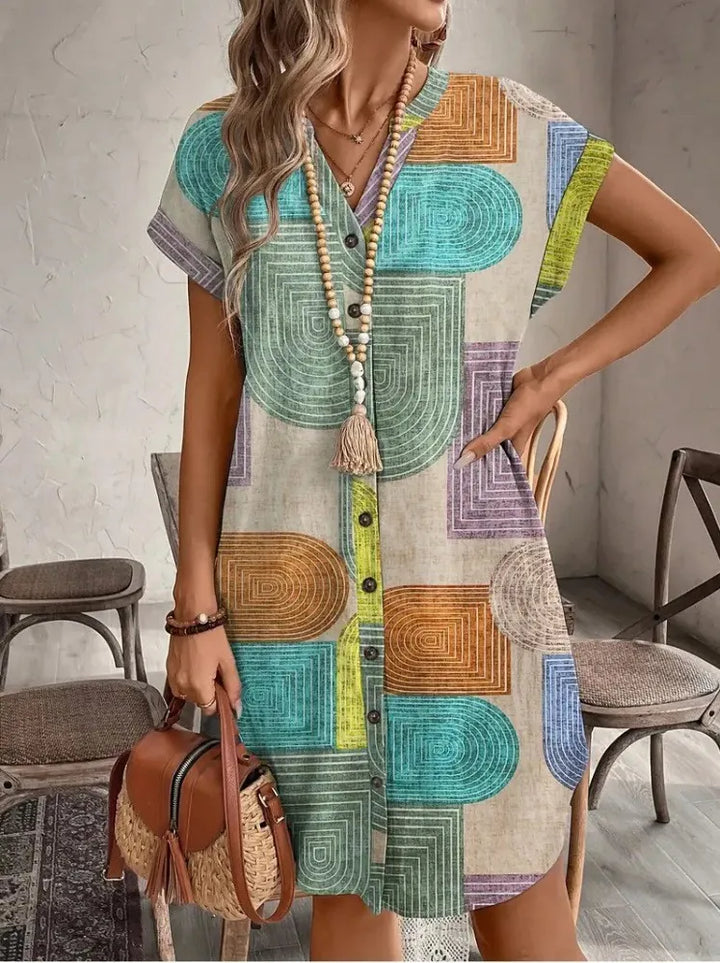 Vilma | Everyday V-Neck Dress
