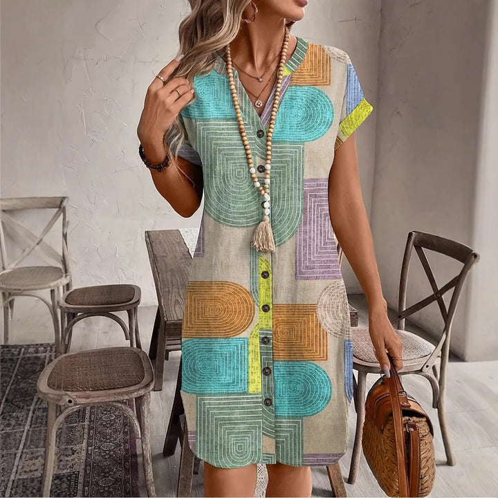 Vilma | Everyday V-Neck Dress