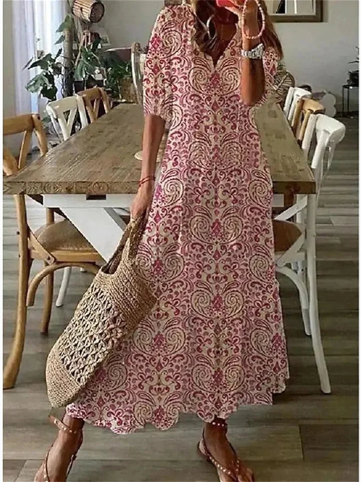 Bergmann-Mode – Maxi-Sommerkleid