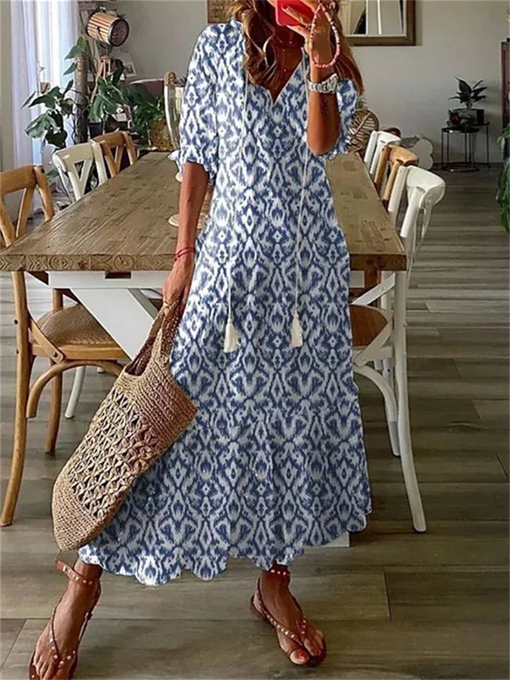 Bergmann-Mode – Maxi-Sommerkleid
