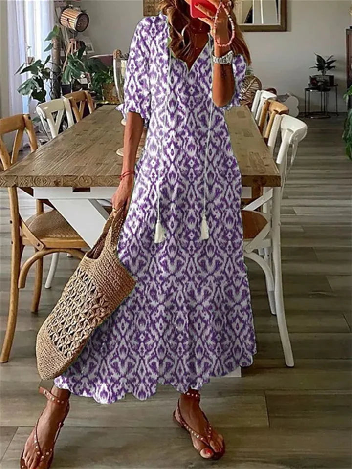 Bergmann-Mode – Maxi-Sommerkleid