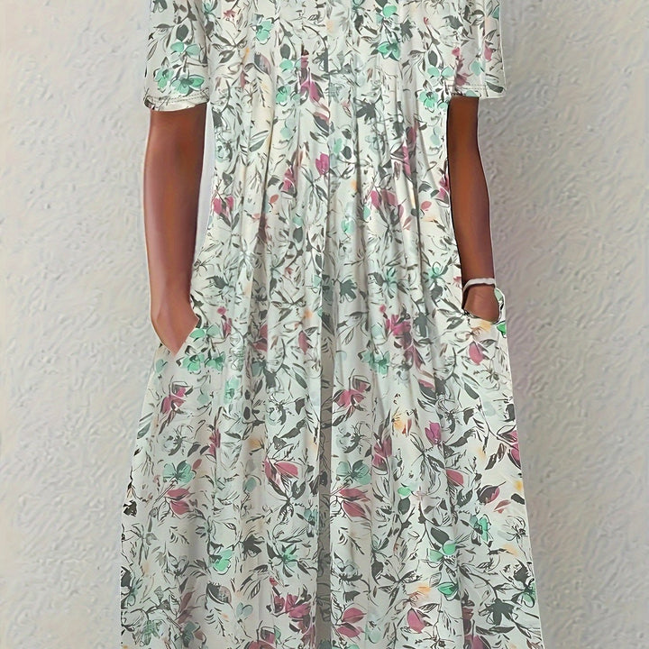 Charlotte | Elegant Short Sleeve Dress