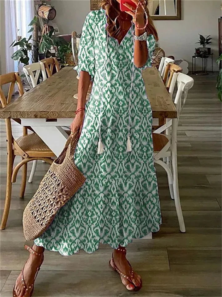 Bergmann-Mode – Maxi-Sommerkleid