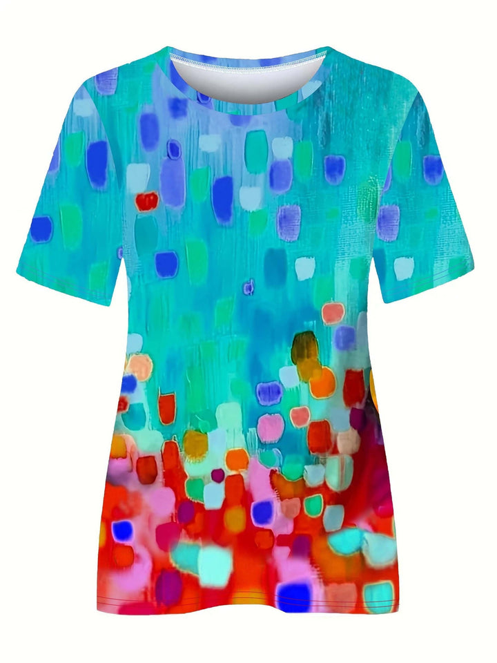 Chloe | Colour Splash Top – Easy Everyday Fit