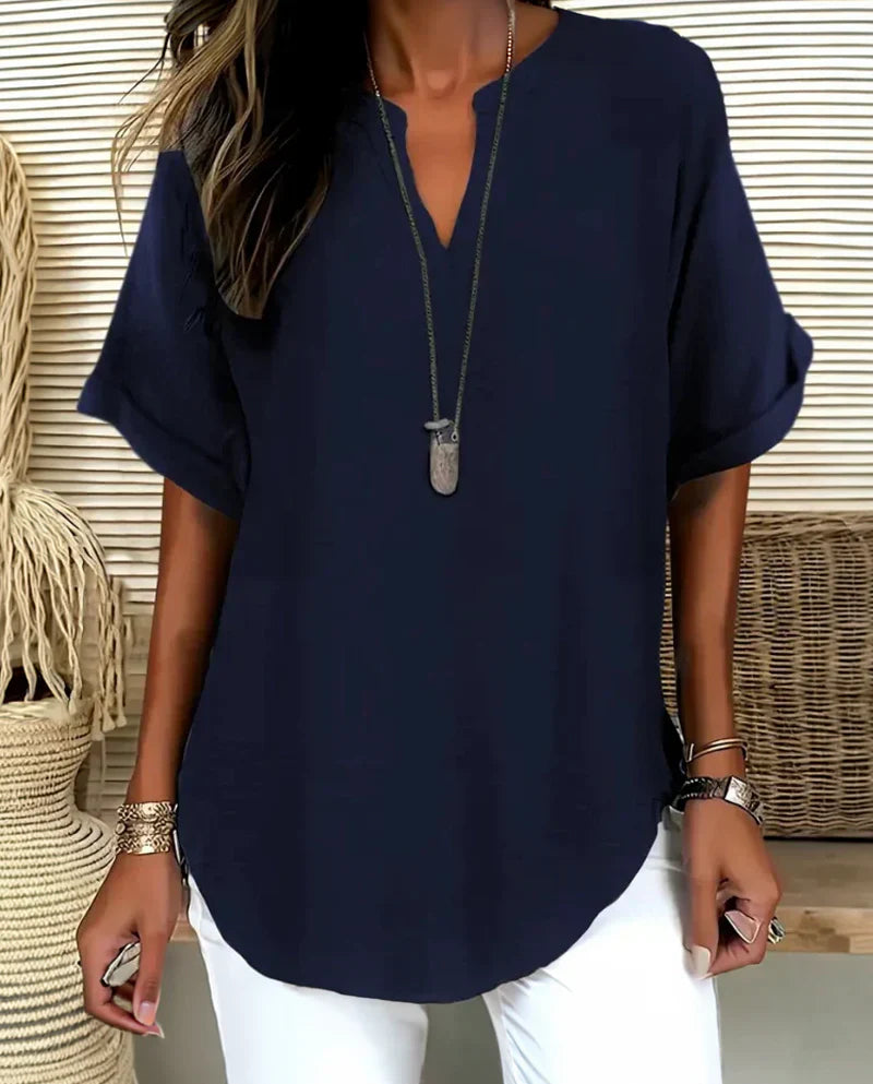 Elsie | Soft Everyday V-Neck Top