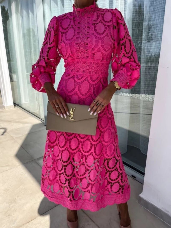 Melody | Timeless Elegant Lace Midi Dress